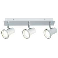 RABALUX Steve spotLEDGU10 3x4,5Ww.bulb,wh / chIP44