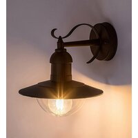 RABALUX Oslo spoljna zidna lampa E27 60W mat crno IP44