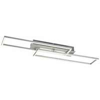 RABALUX Demetrius, LED plafonska lampa, srebrna 40W 2850-4400lm 4000K IP20