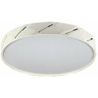 RABALUX Nesira LED plafonjera mat bela 27W 1250lm-2880lm, 3000K, D39cm, IP20