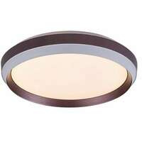 RABALUX Fontana, LED plafojera metal braon prsten, 24W, 1100lm, 3000K, 39cm, IP20