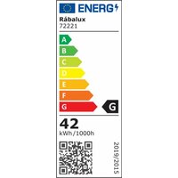 RABALUX Thric, visilica zlatna/crna LED  42W, 3500lm, 3000K,  precnik 60cm