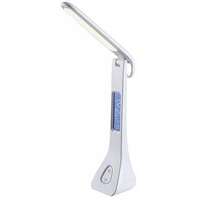 RABALUX Amato, stona LED lampa crna, dimabilna, LCD displey, sat, datum, alarm, temperatura, 7W, 4000K, visina 44cm 2