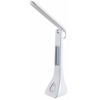 RABALUX Amato, stona LED lampa crna, dimabilna, LCD displey, sat, datum, alarm, temperatura, 7W, 4000K, visina 44cm 2