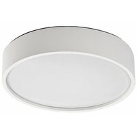 RABALUX Larcia, bela plasticna LED plafonjera , 19W 1000lm-1900lm, 4000K, IP45