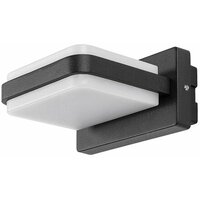 RABALUX Gendt, LED spoljna zidna, aluminium crna, 12W, 800lm (bez dif. 1300lm), 3000K