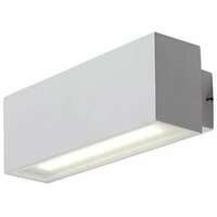 RABALUX Mataro,  LED spoljna zidna bela aluminium / staklena maska, 10W, with shade: 970lm,(bez stakla: 1200lm), 4000K