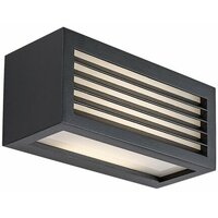 RABALUX Lublin, LED spoljna zidna, aluminium crna, 10W, 480lm, (bez dif. 1000lm), 4000K 2