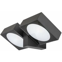 RABALUX Telde, LED spoljna zidna sa rotirajucom glavom, aluminium antracit siva, 14W, 900lm (bez dif. 1620lm), 3000K