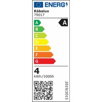 RABALUX Filament LED sijalica E27 A60, 4W, 840lm, 3000K