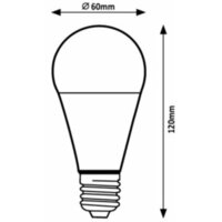 RABALUX LED sijalica E27 A60, 13W, 1300lm, 3000K