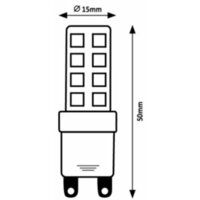 RABALUX LED sijalica G9, 4W, 350lm, 4000K