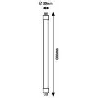 RABALUX LED Tube G13 T8, 9W, 900lm, 4000K, 60cm (bez startera)