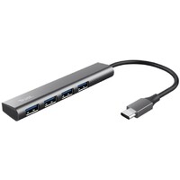 TRUST ADAPTER HALYX USB HUB-3.2 4xUSB Grey