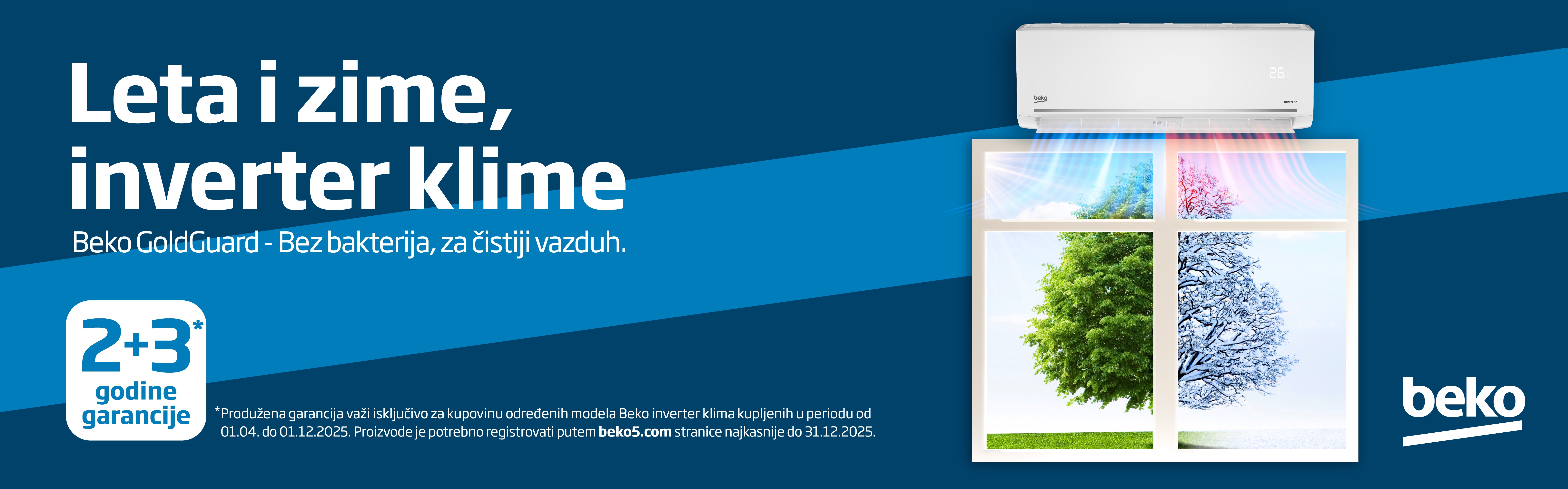 Beko inverter klime
