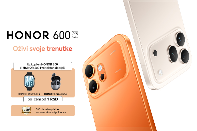 Honor 600 uz poklon za 1 dinar