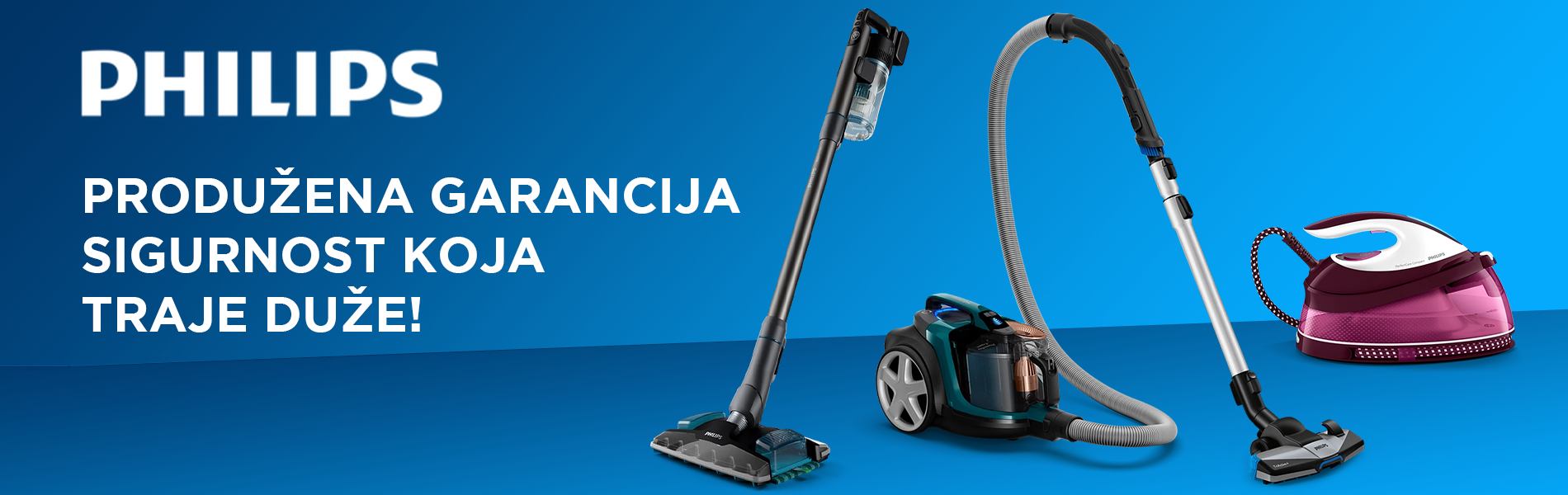 Philips produžena garancija na pegle i parne stanice