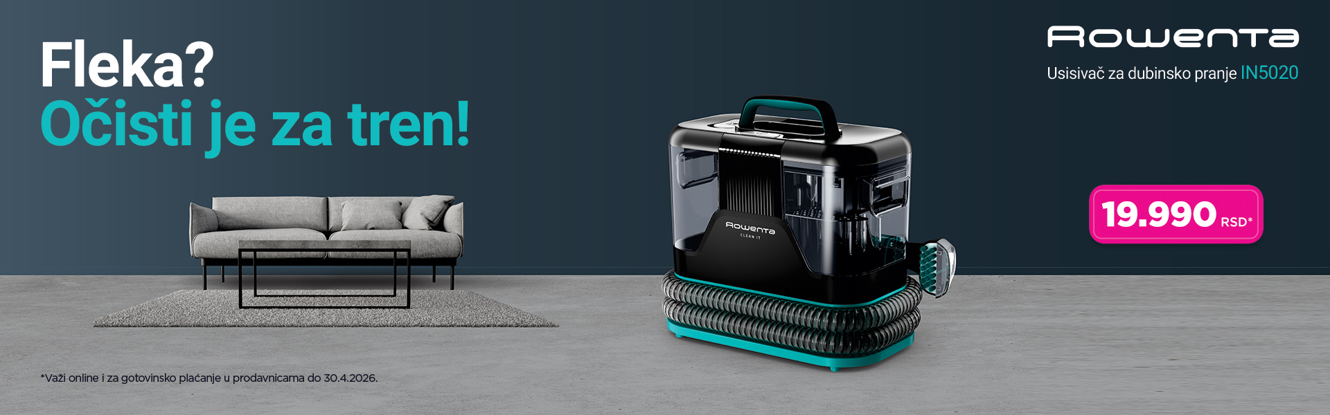 Rowenta in5020 usisivč