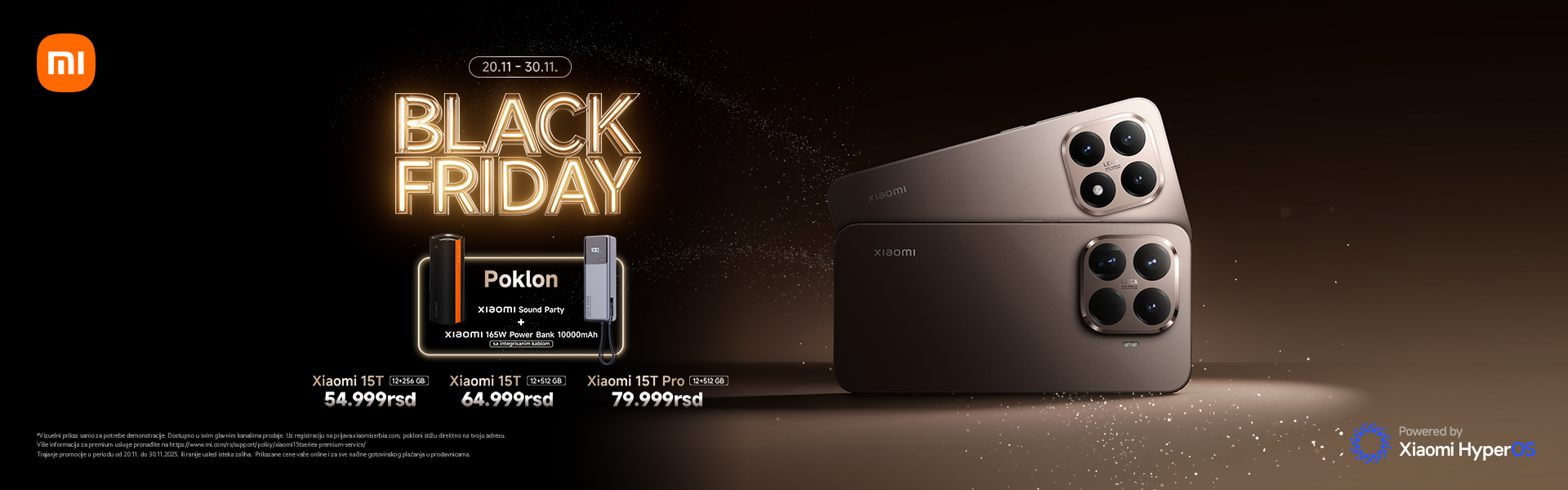 Xiaomi 15T i 15T Pro + poklon