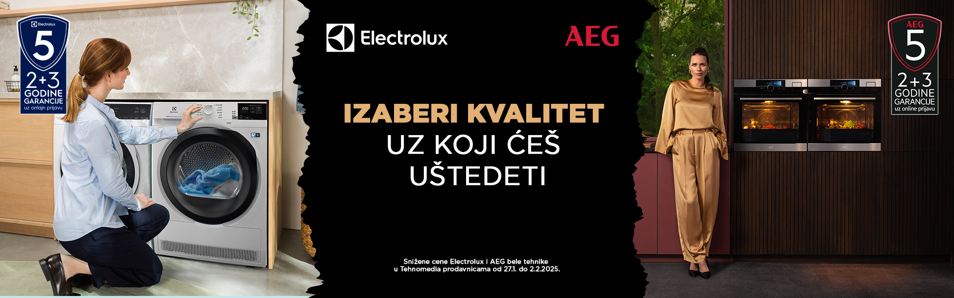 Elektrolux i AEG bela tehnika i mali kućni aparati