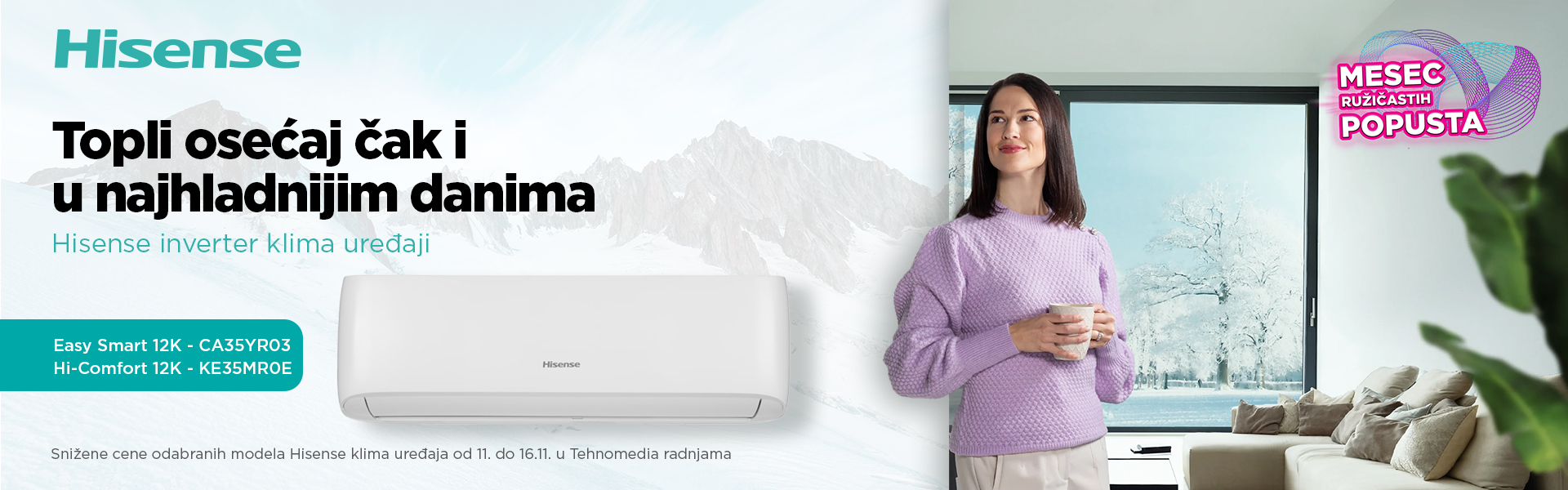 Hisense inverter klime