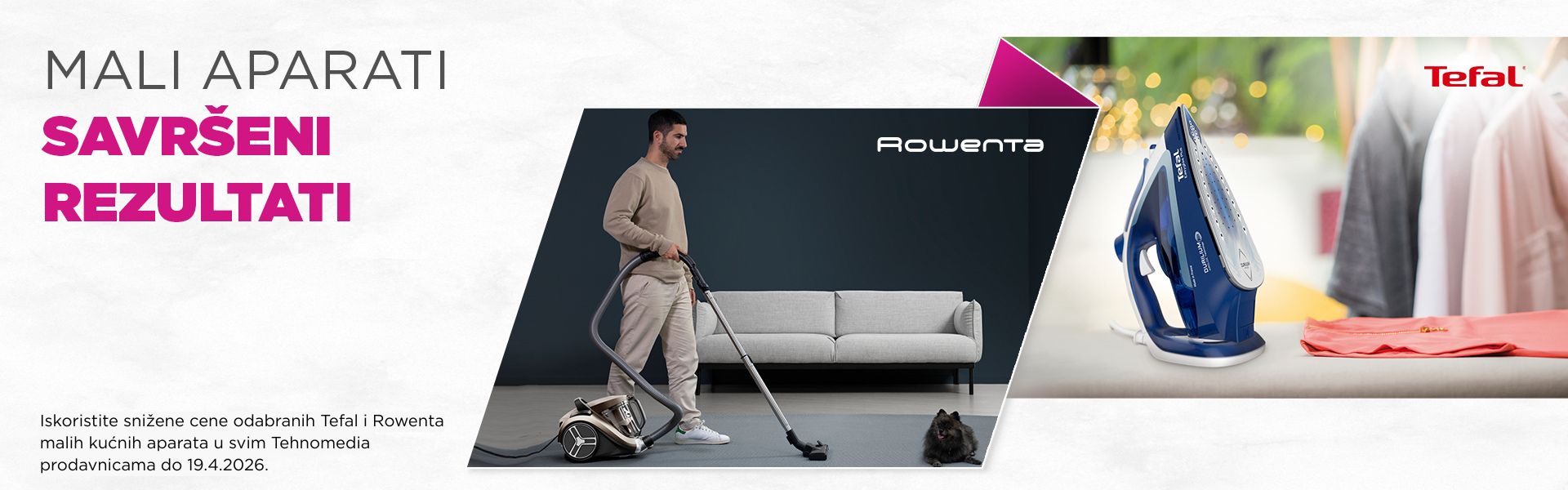 Rowenta i Tefal proizvodi