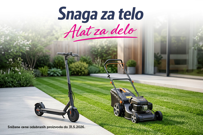 Sport, rekreacija, alati i bašta